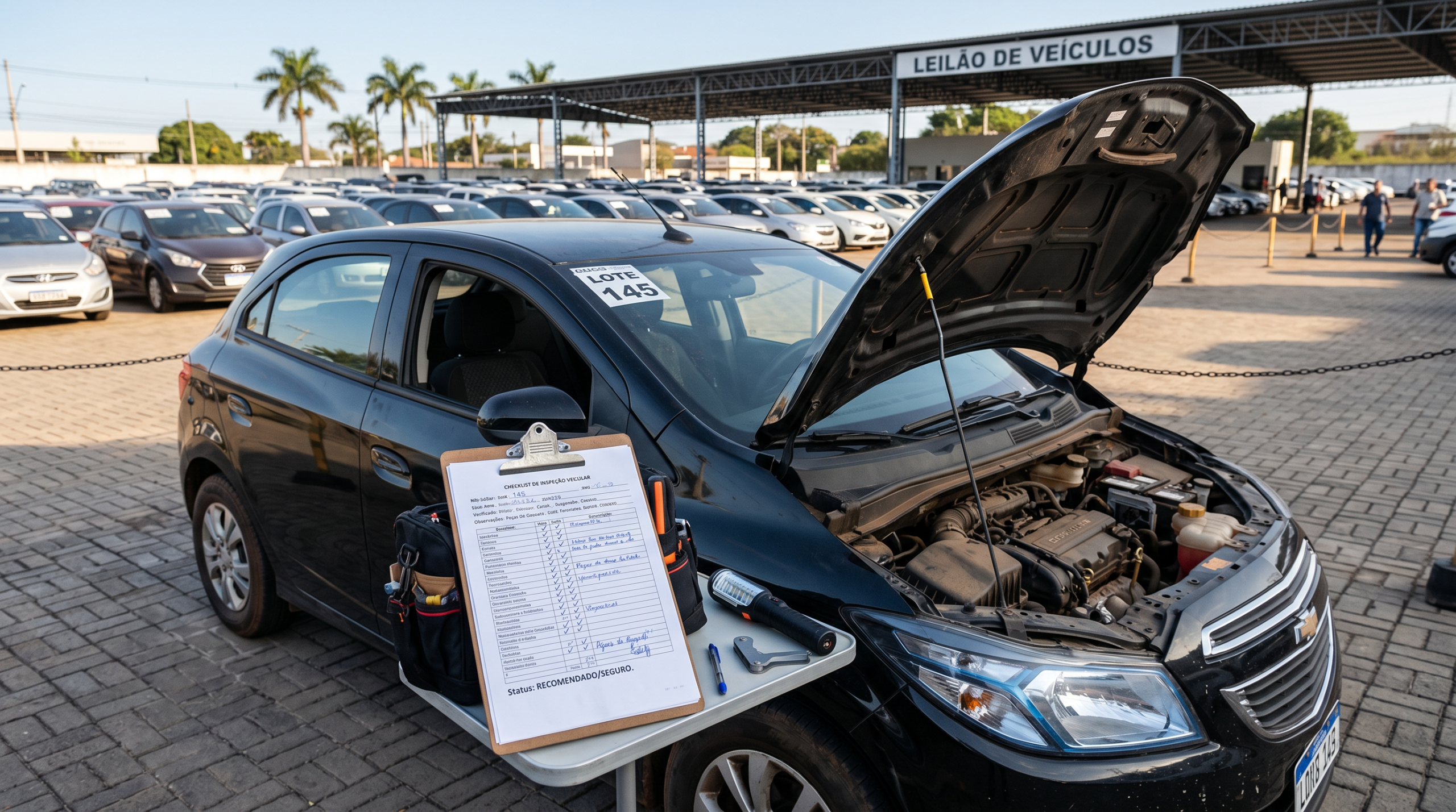 Checklist Antes de Participar de Leilão de Carros: O Que Conferir Antes do Lance